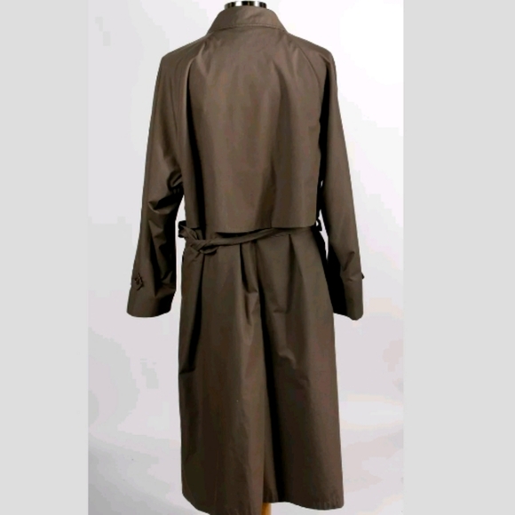 Christian Dior Olive Wool Blend Men's Belted Long - Picture 3 of 7